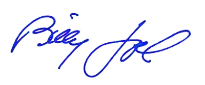 10.19 billy joel signature
