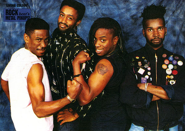 2.22 living colour publicity photo 1988