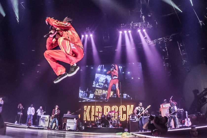 Kid Rock performing on his last of six shows at the new Little Caesars Arena in Detroit, MI on September 20th 2017 Photo by Marc Nader